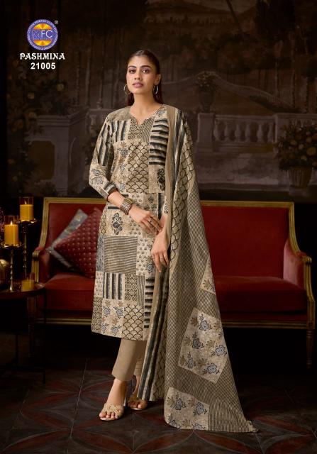 Mfc pashmina vol 21 cotton dress material wholesale shop